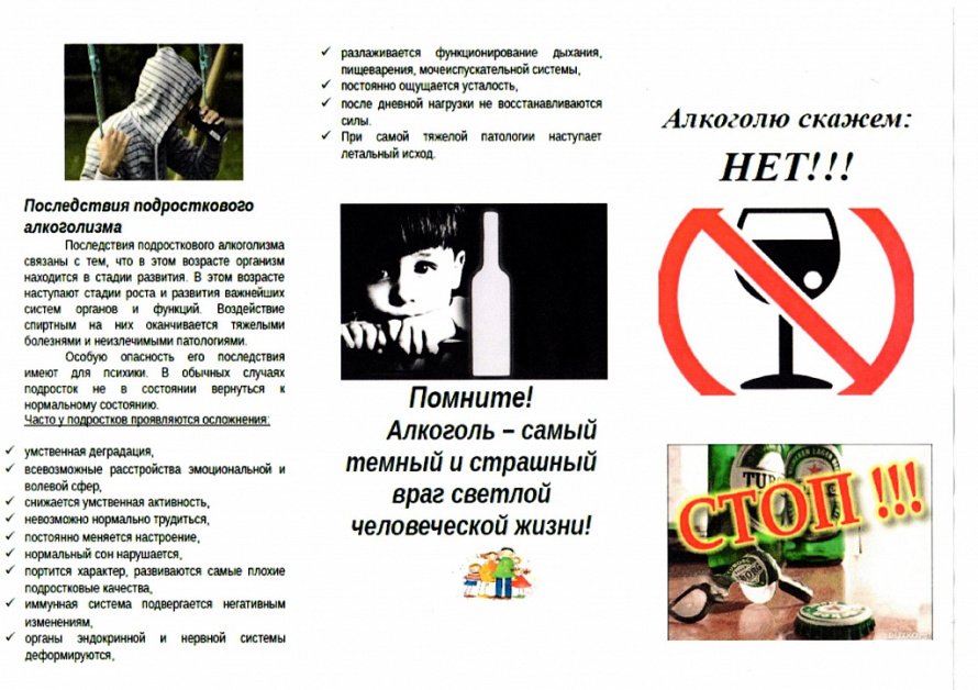 Алкоголю скажем: НЕТ!!!