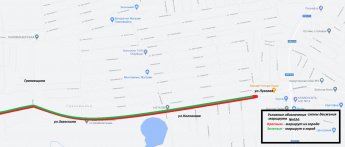 СХЕМА МАРШРУТА ДВИЖЕНИЯ АВТОБУСОВ №422 И №434