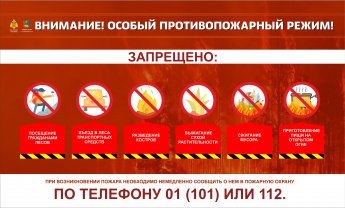 ВНИМАНИЕ!!! О введении особого противопожарного режима
