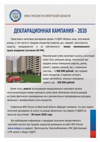 Декларационная компания - 2020