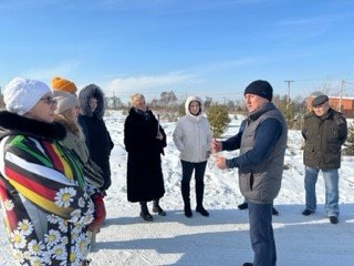 24 февраля 2022 года в 15.00 состоялось собрание ТОСа «Фартовый» и представителей администрации Хомутовского МО. 