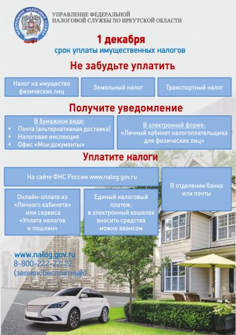 Имущественные налоги