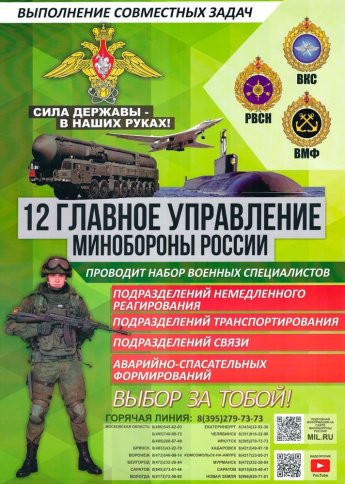 Набор военных специалистов